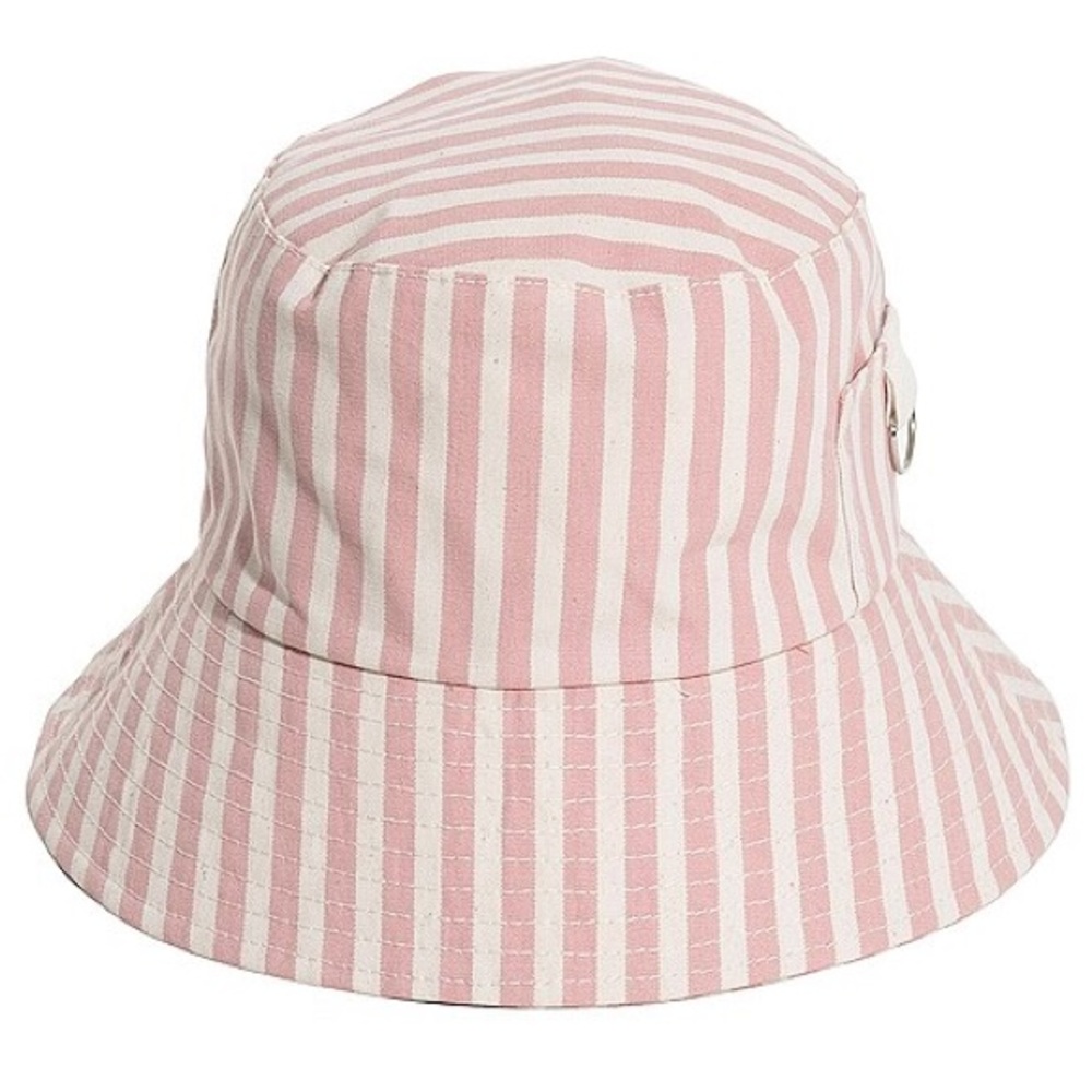 Reversible Pink Bucket Hat